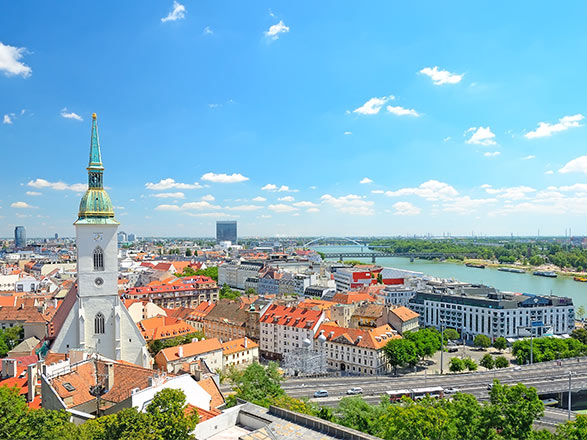 Escale Bratislava - Vienne