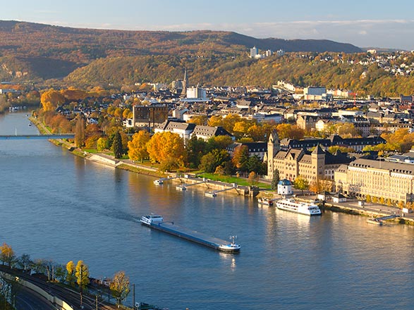 Escale COBLENCE - la vallée du Rhin romantique - RÜDESHEIM