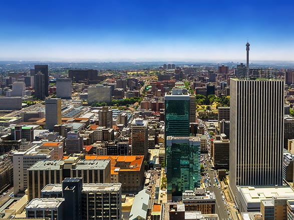 Escale Johannesburg (Afrique du Sud)