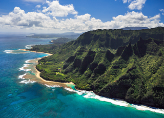 Escale Hawaï ( Côte Na'Pali)
