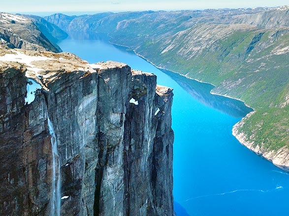 Escale Norvège (Ameralik Fjord, Lysefjord)