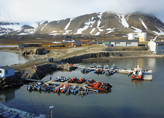 Escale Spitzberg (Ny Alesund)