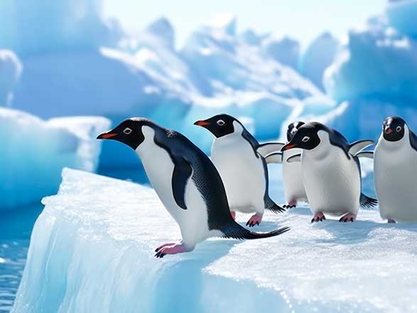 Escale Péninsule Antarctique