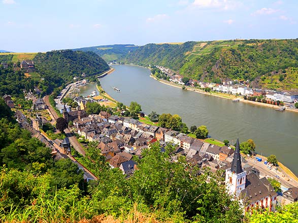 Escale ST GOAR - RUDESHEIM