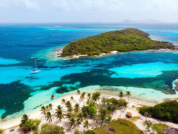 Escale St Vincent et les Grenadines (Tobago Cays)