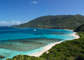 Escale Iles Vierges Britanniques (Gorda Sound)