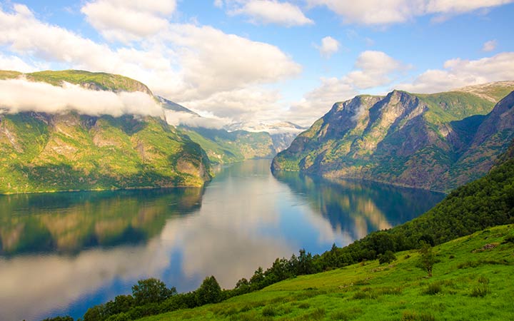 Photo escale sognefjord norvege