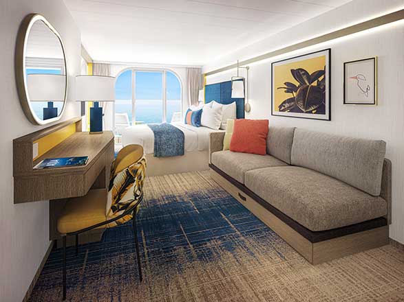 Cabine extérieure Icon of the seas