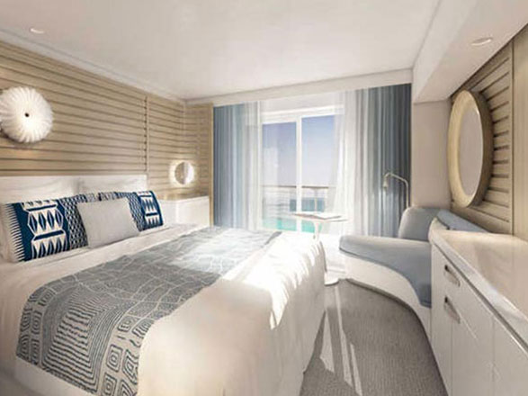 Cabine balcon Le Jacques Cartier