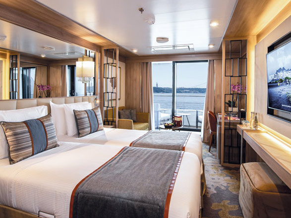 Cabine balcon M/S World Explorer