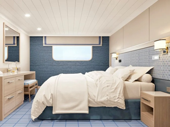 Cabine extérieure MS Santa Cruz II