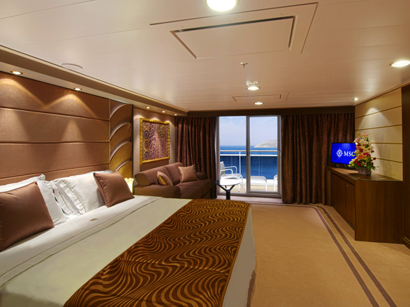 Cabine Suite MSC Divina