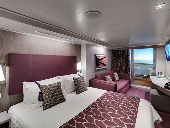 Cabine balcon MSC Seashore