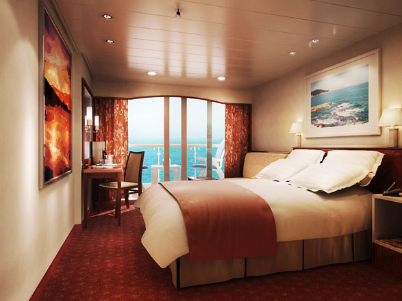 Cabine balcon Norwegian Spirit