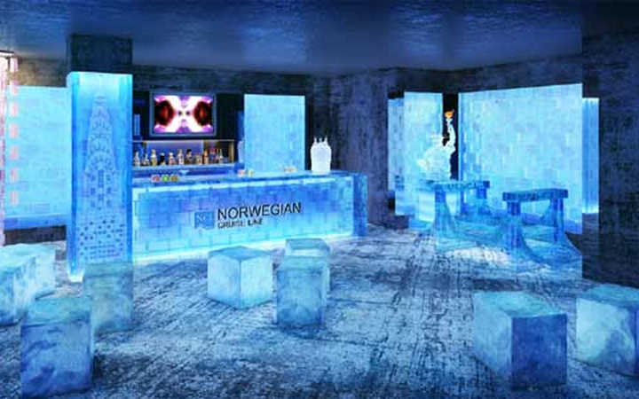 Photo Skyy® Vodka Ice Bar