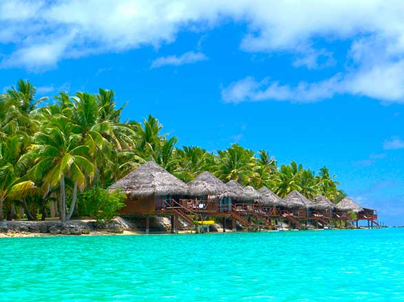 Escale Iles Cook (Aitutaki)