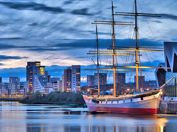 Escale Glasgow (Ecosse)