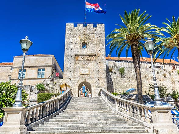 Escale Ile de Korcula - Sipan