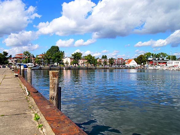 Escale WOLGAST - PEENEMUNDE - Ile d'Usedom - GREIFSWALD - LAUTERBACH