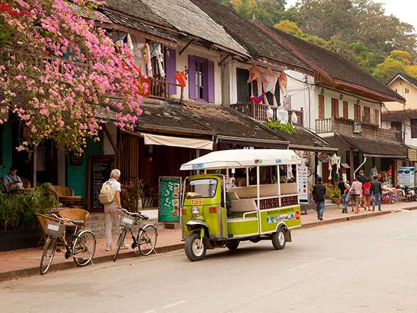 Escale Laos (Chutes de Kuangsi, Luang Prabang) 