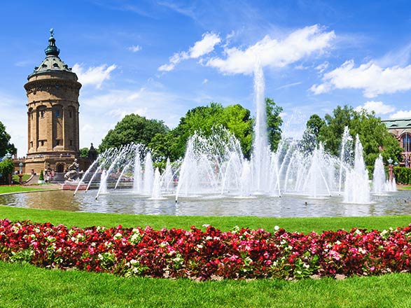 Escale MANNHEIM - HEIDELBERG (Le Rhin et le Neckar)