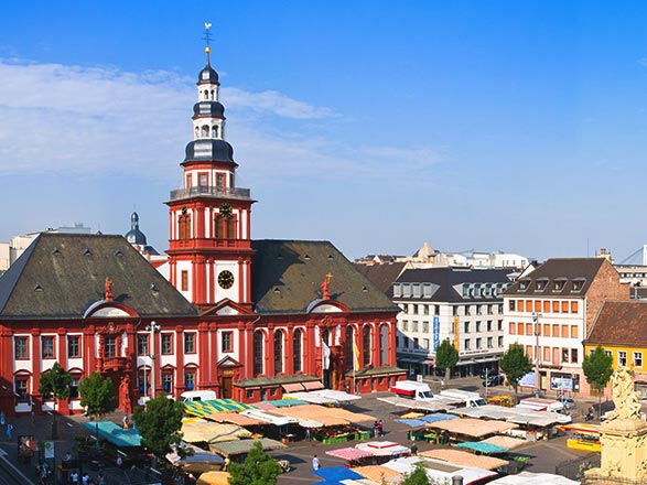 Escale MANNHEIM - HEIDELBERG (Le Rhin et le Neckar)