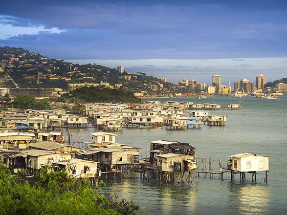 Escale Papouasie-Nouvelle-Guinée (Port Moresby)