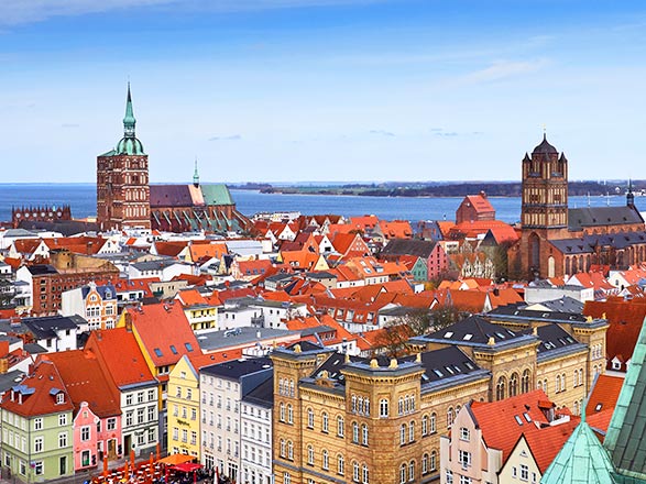 Escale LAUTERBACH - Île de Rügen - STRALSUND