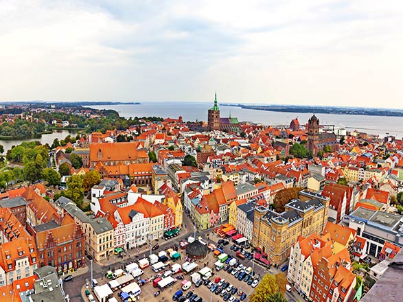Escale LAUTERBACH - Île de Rügen - STRALSUND