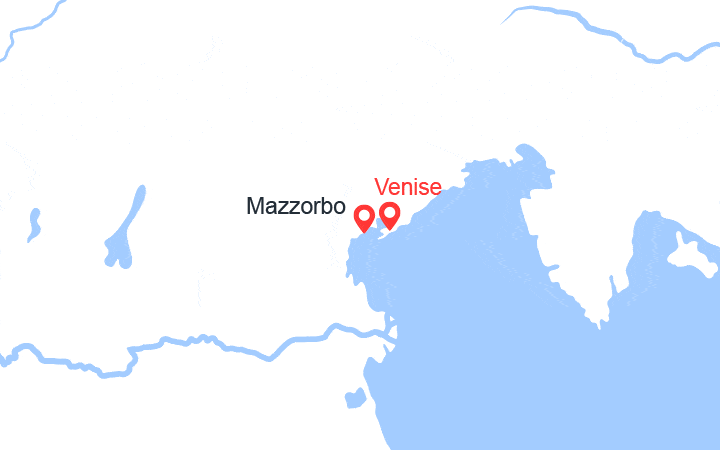 Carte itinéraire croisière Venise à travers les Arts (VSA_PP)