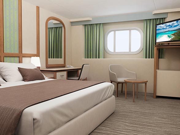 Cabine extérieure Carnival Encounter