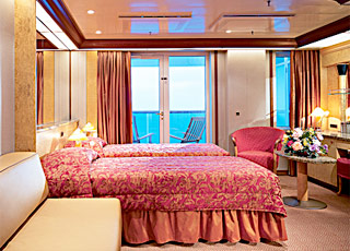 Cabine balcon Carnival Miracle