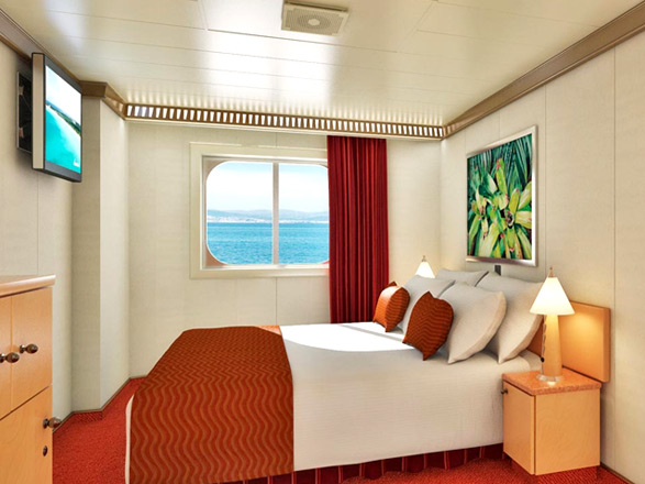 Cabine extérieure Carnival Sunrise