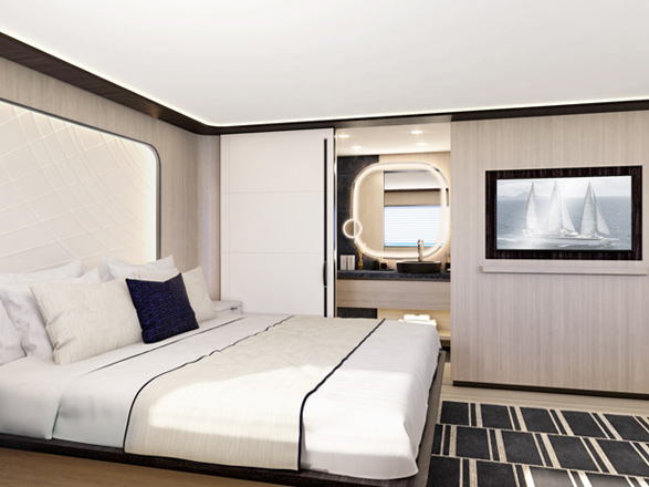 Cabine extérieure Le Ponant