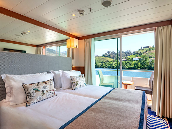 Cabine balcon MS Douro Queen