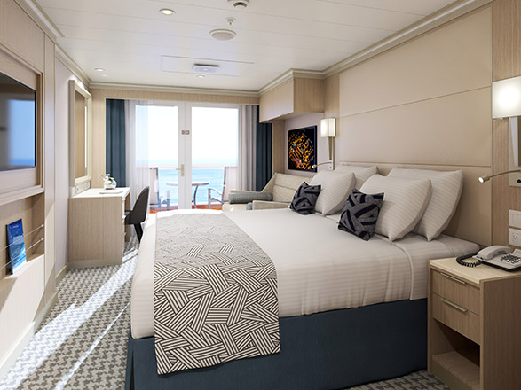 Cabine balcon MS Rotterdam