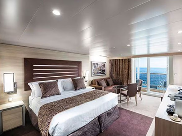 Yacht club deluxe balcon MSC Euribia