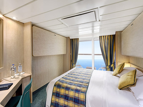 Cabine balcon MSC Lirica