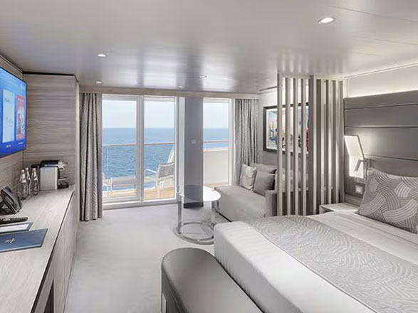 Yacht club deluxe balcon MSC World America