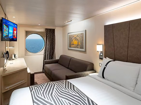 Cabine extérieure MSC World Asia