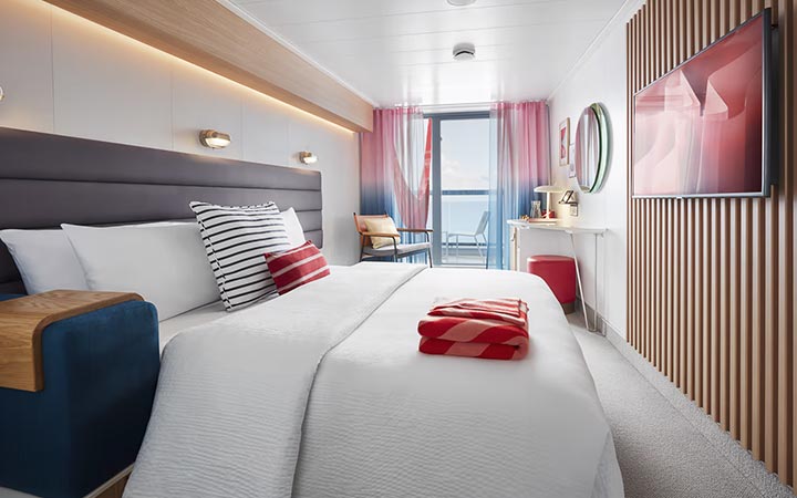 Cabine balcon Scarlet Lady