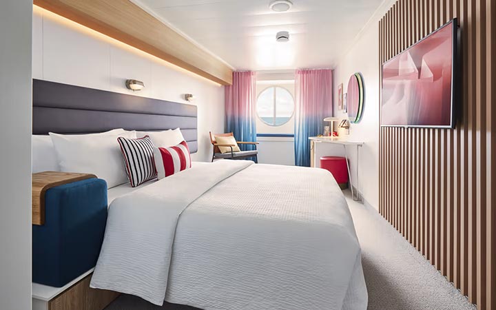 Cabine extérieure Scarlet Lady