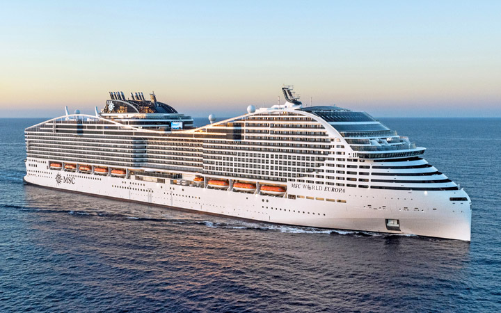 Navire MSC World Europa